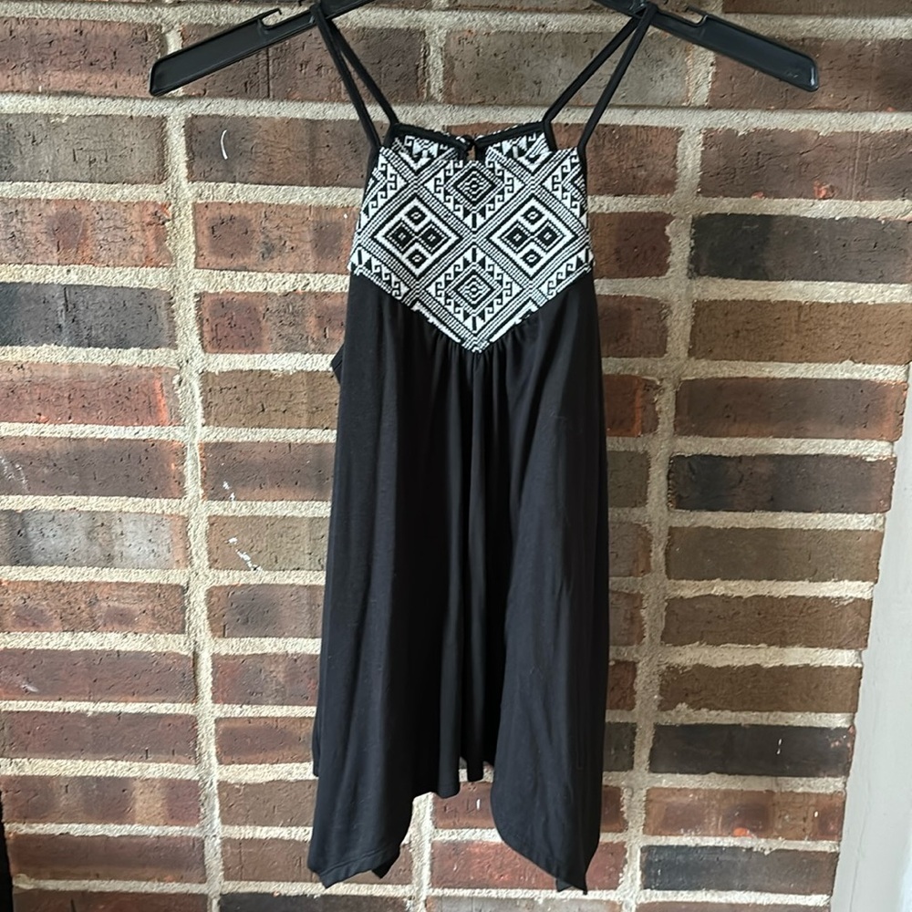 Women’s Maurice’s Tank, Black/White, Small